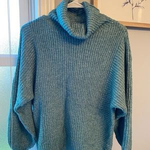 American Eagle teal sweater